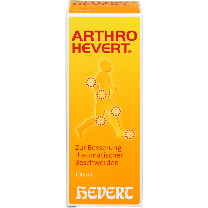 Arthro Hevert bei rheumatischen Schmerzen und eingeschränkter Beweglichkeit, 100 ml Tropfen