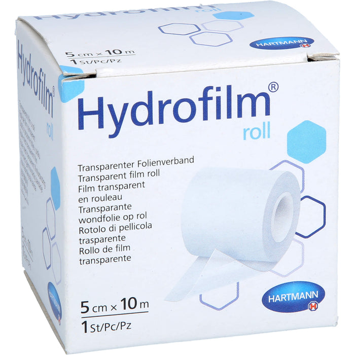 Hydrofilm roll wasserdichter Folienverband 5cmx10m, 1 St VER