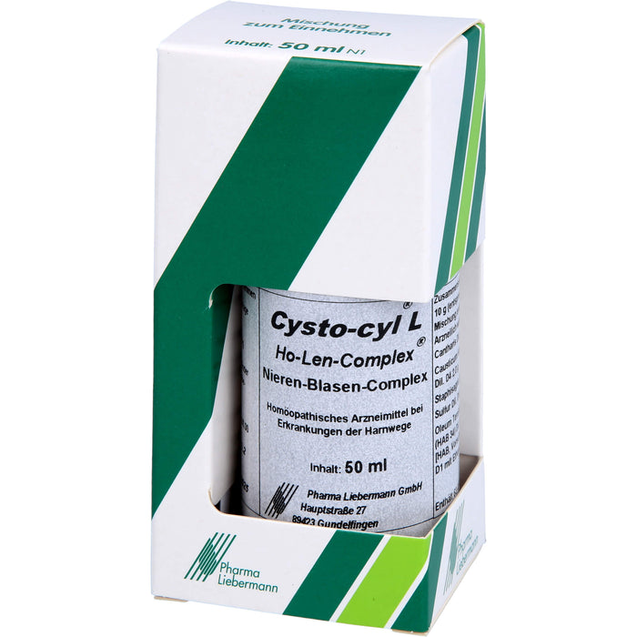 Cysto Cyl Ho-Len Nieren-Blasen-Complex bei Erkrankungen der Harnwege, 50 ml Lösung