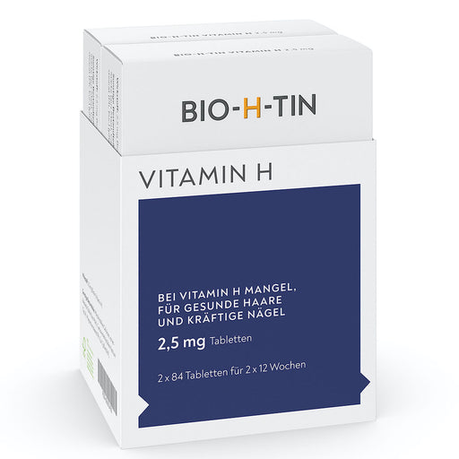 BIO-H-TIN Vitamin H 2,5 mg Tabletten, 84 St. Tabletten