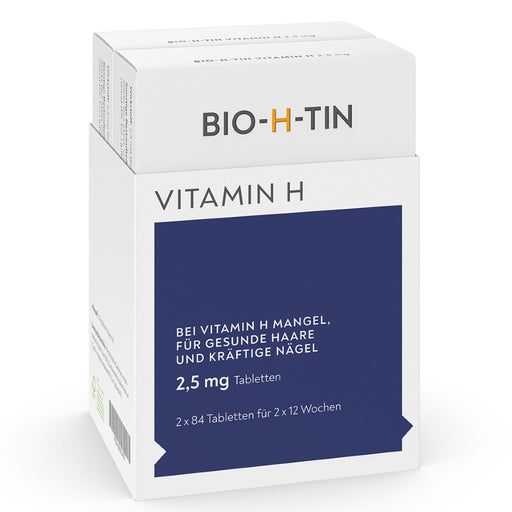 BIO-H-TIN Vitamin H 2,5 mg Tabletten, 84 St. Tabletten