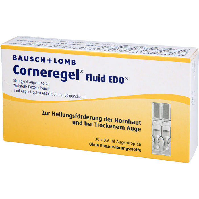Corneregel Fluid EDO Augentropfen, 30 St. Einzeldosispipetten