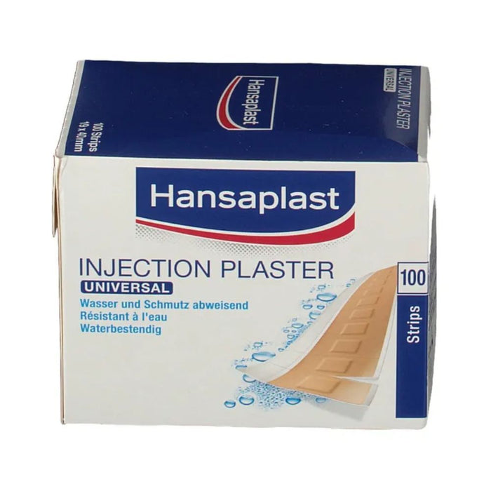 Hansaplast Injection Plaster Universal Injektionspflaster Wasser abweisend, 100 St. Pflaster