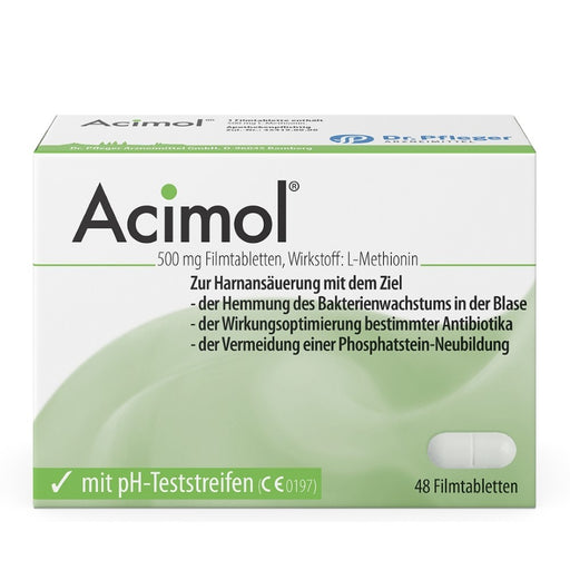 Acimol 500 mg  mit pH-Teststreifen, 48 St. Tabletten