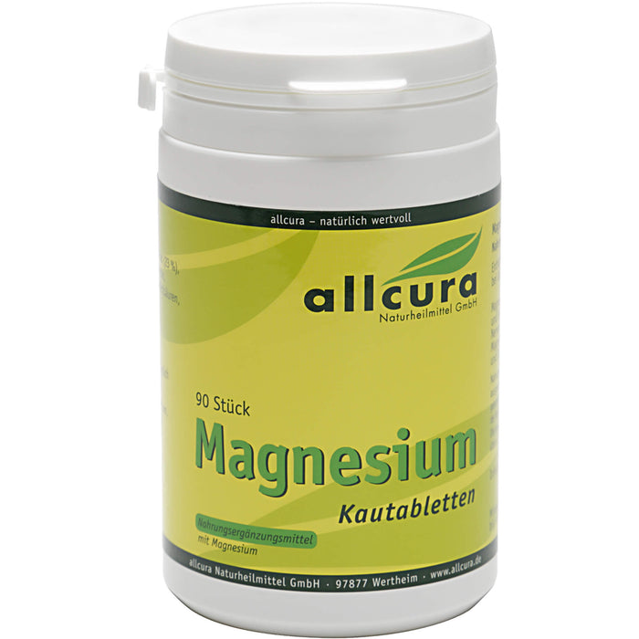 allcura Magnesium 115 mg Kautabletten, 90 St. Tabletten