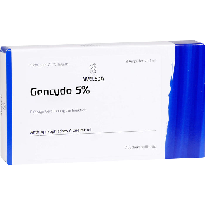Gencydo  5 %, Injektionslösung, 8 St. Ampullen