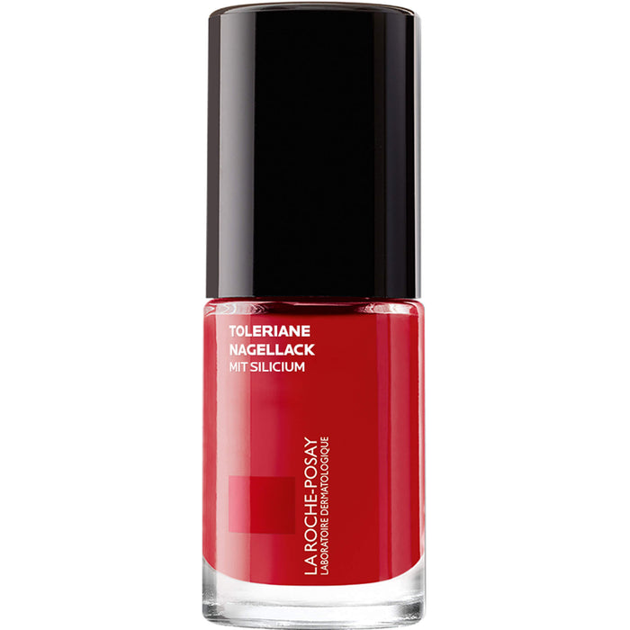 La Roche-Posay Toleriane Nagellack mit Silicium Rouge Parfat Nr.24 für empfindliche Nägel, 6 ml Lösung