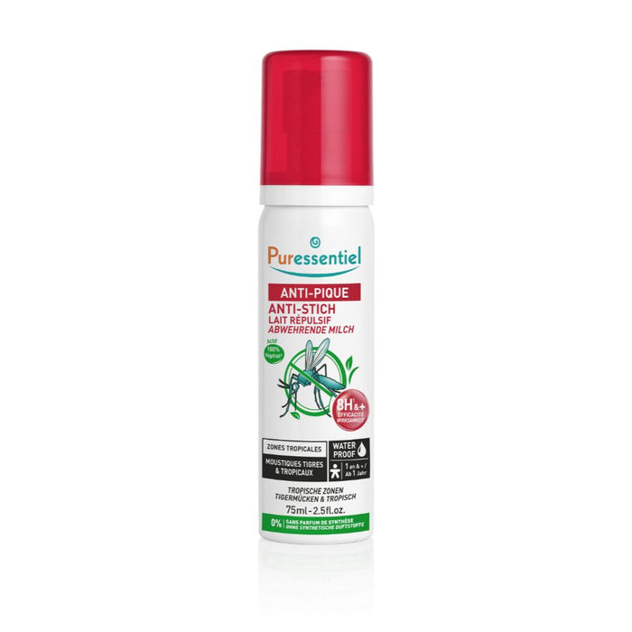 Puressentiel Anti-Stich Waterproof abwehrende Milch, 75 ml Milch
