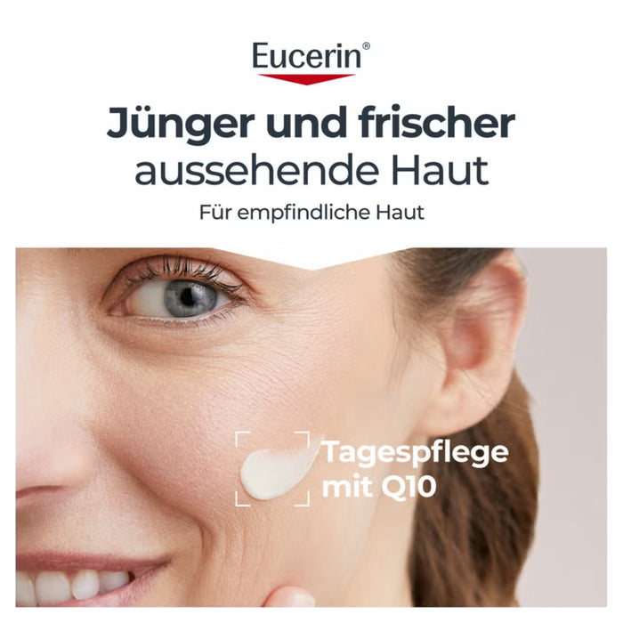 Eucerin Q10 Active für den Tag Anti-Faltenpflege für empfindliche Haut, 50 ml Creme