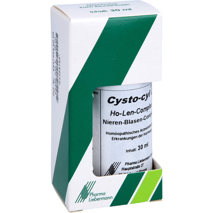 Cysto Cyl Ho-Len Complex Nieren-Blasen-Complex bei akuten Entzündungen der ableitenden Harnwege, 30 ml Lösung