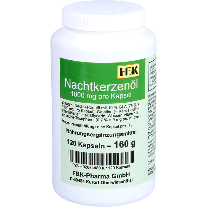Nachtkerzenöl 1000, 120 St KAP