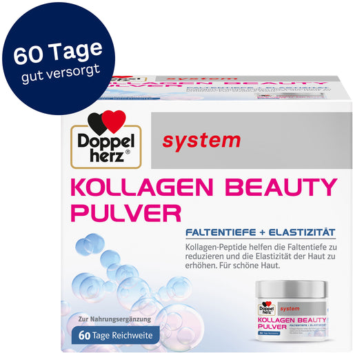 Doppelherz Kollagen Beauty Pulver system, 150 g Pulver