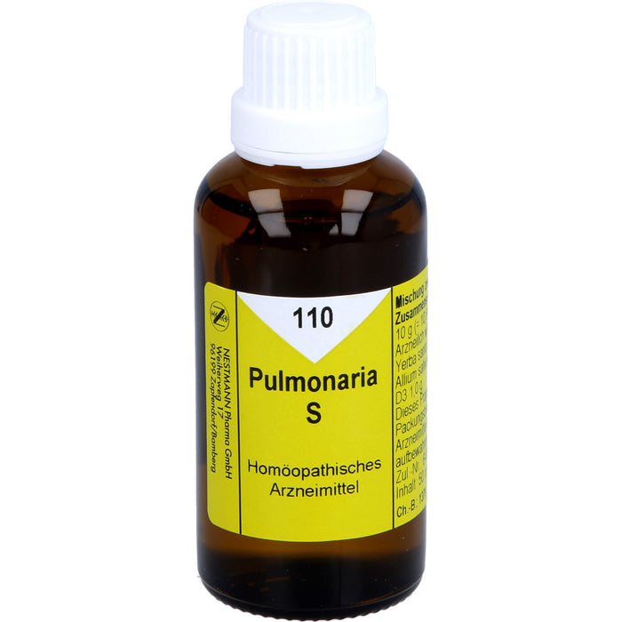 NESTMANN 110 Pulmonaria S Mischung, 50 ml Lösung
