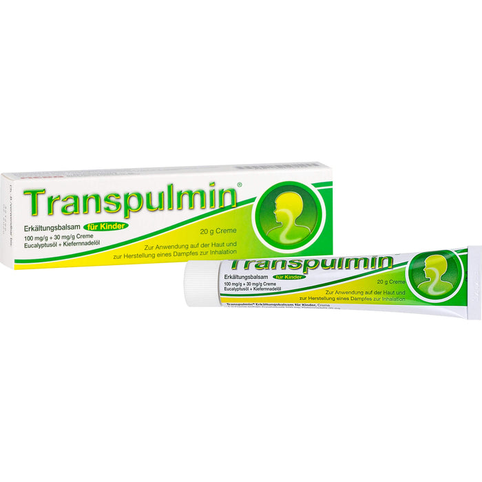 Transpulmin  Erkältungsbalsam für Kinder, 20 g Creme