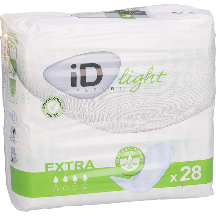 iD light EXPERT Extra Inkontinenzeinlagen bei mittlerer Blasenschwäche, 28 St. Einlagen