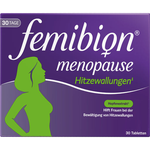 Femibion Menopause Tabletten bei Hitzewallungen, 90 St. Tabletten