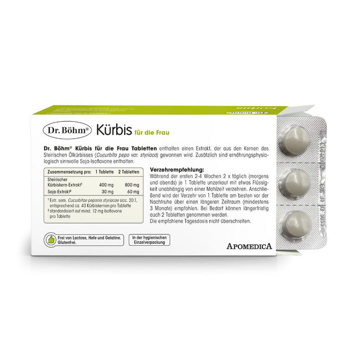 Dr. Böhm Kürbis für die Frau, 60 St. Tabletten