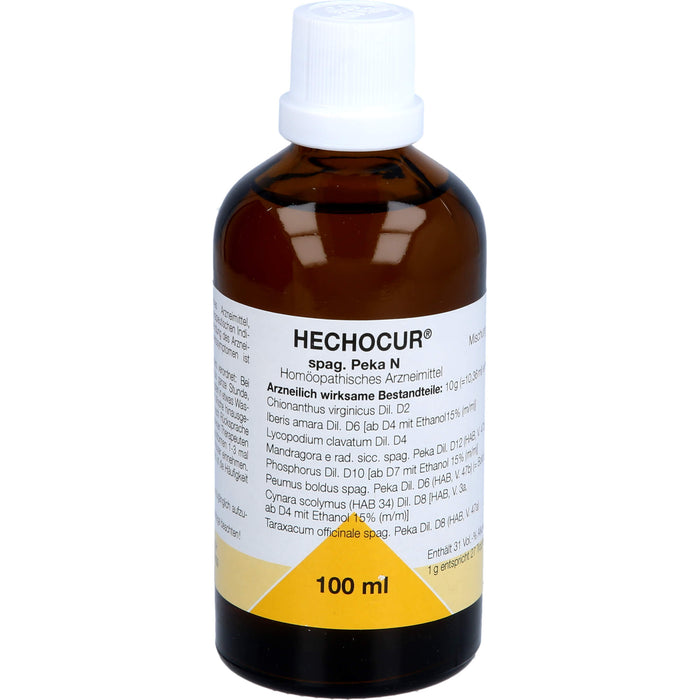 HECHOCUR spag. Peka N Tropfen, 100 ml Lösung
