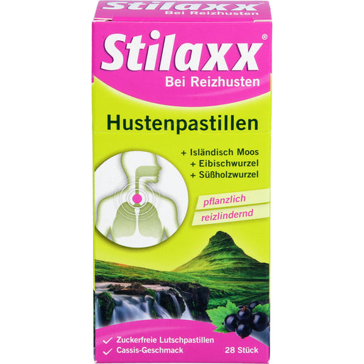 Stilaxx Hustenpastillen Isländisch Moos, 28 St. Pastillen