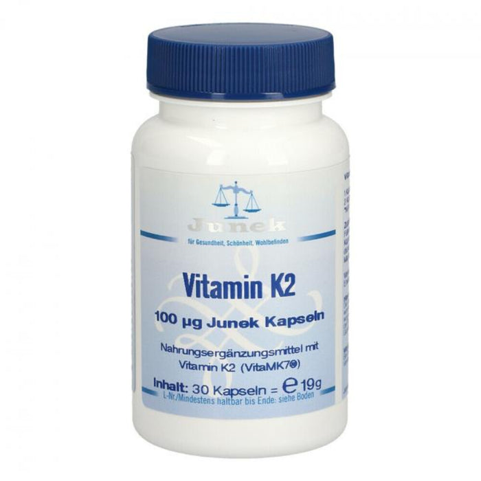 Bios Vitamin K2 100 µg Junek Kapseln, 30 St. Kapseln