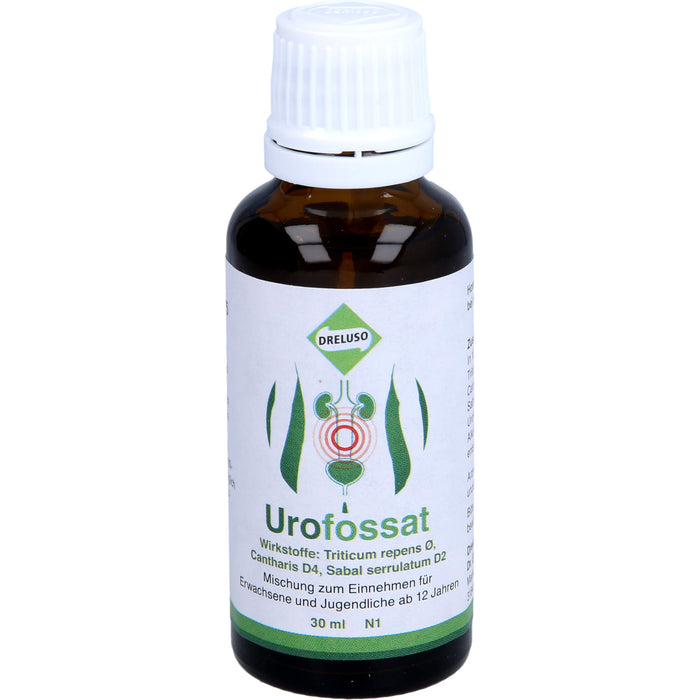 DRELUSO Urofossat Tropfen bei Erkrankungen der Harnorgane, 30 ml Lösung