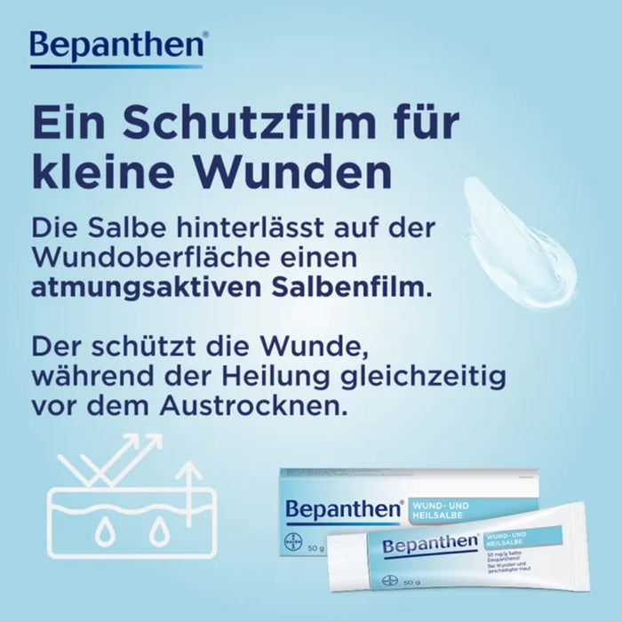 Bepanthen Wund- und Heilsalbe, 50 g Salbe