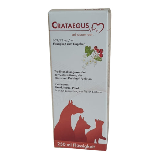 Crataegus ad us. vet., 250 ml Lösung