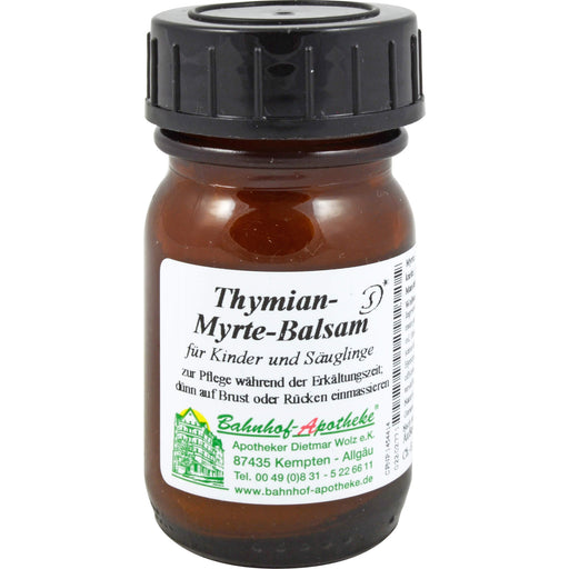 Thymian-Myrte-Balsam für Kinder und Säuglinge, 30 ml Creme