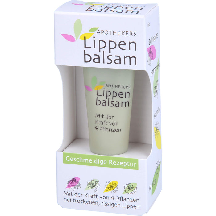 Apothekers Lippenbalsam bei trockenen, rissigen Lippen, 8 ml Creme