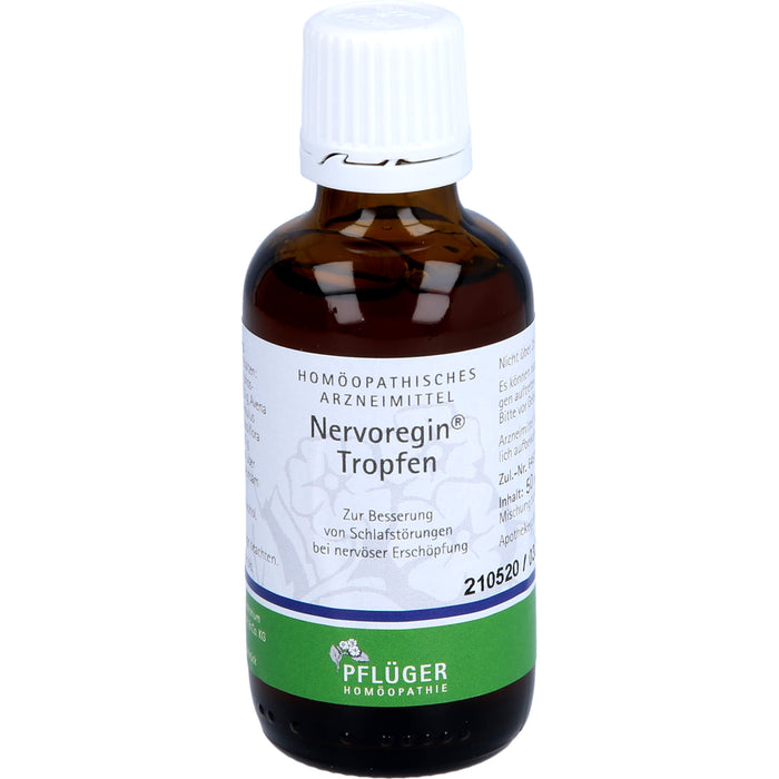 Nervoregin Tropfen  bei Schlafstörungen und Einschlafschwierigkeiten, 50 ml Lösung