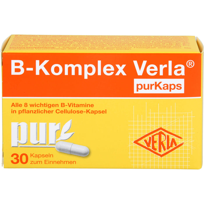 Verla B-Komplex Kapseln, 30 St. Kapseln