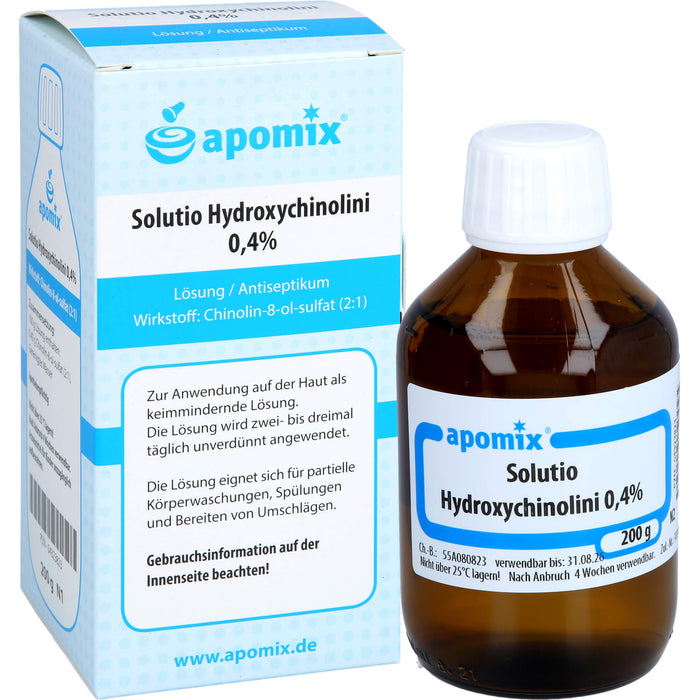 Apomix Solutio Hydroxychinolini 0,4 % Lösung, 200 ml Lösung
