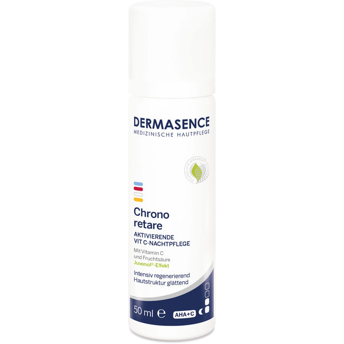 DERMASENCE Chrono Retare aktivierende VIT C-Nachtpflege, 50 ml Creme