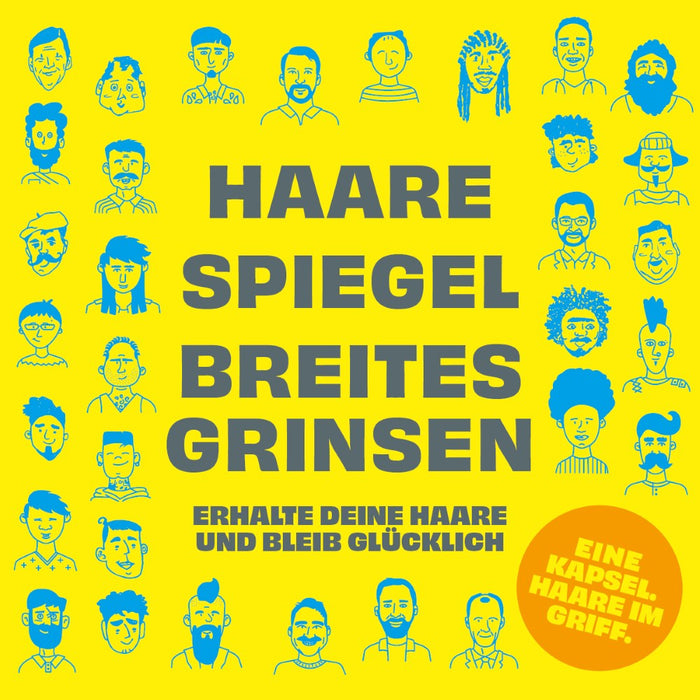 BIO-H-TIN Hair Essentials Men forte: Abgestimmte Nährstoffkombination für Männerhaare, 30 St. Kapseln