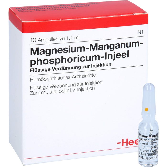 Magnesium Manganum phosphoricum Injeel Amp., 10 St. Ampullen