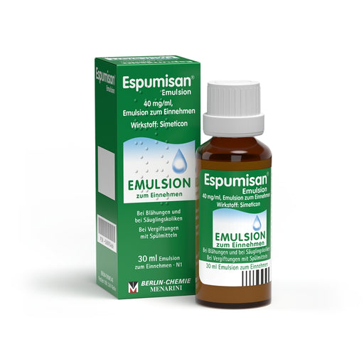 Espumisan Emulsion bei Blähungen, 30 ml Lösung