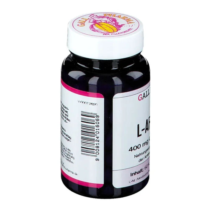 GALL PHARMA L-Arginin 400 mg GPH Kapseln, 60 St. Kapseln