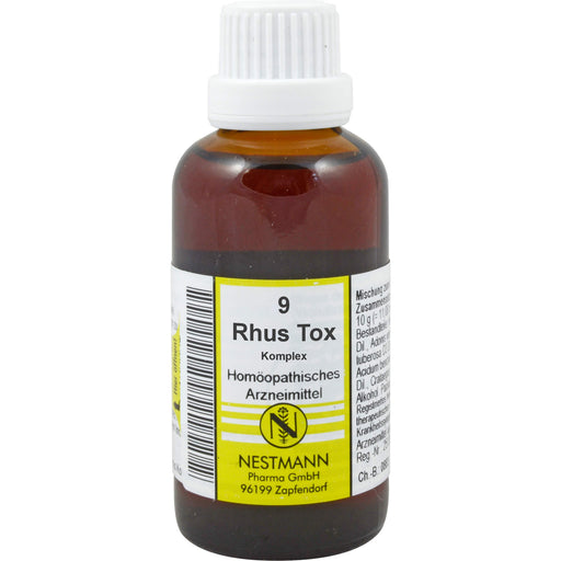 NESTMANN 9 Rhus tox. Komplex Mischung, 50 ml Lösung