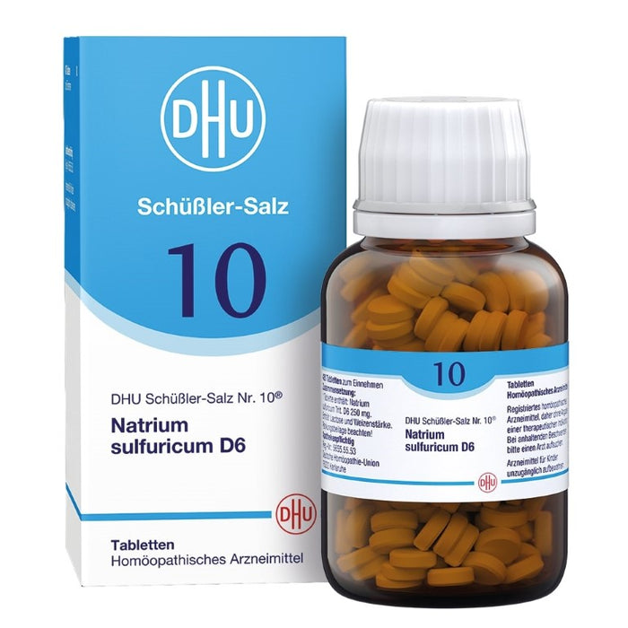 DHU Schüßler-Salz Nr. 10 Natrium sulfuricum D6, 420 St. Tabletten