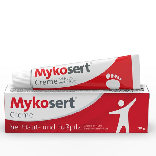 Mykosert Creme bei Haut- und Fußpilz, 20 g Creme