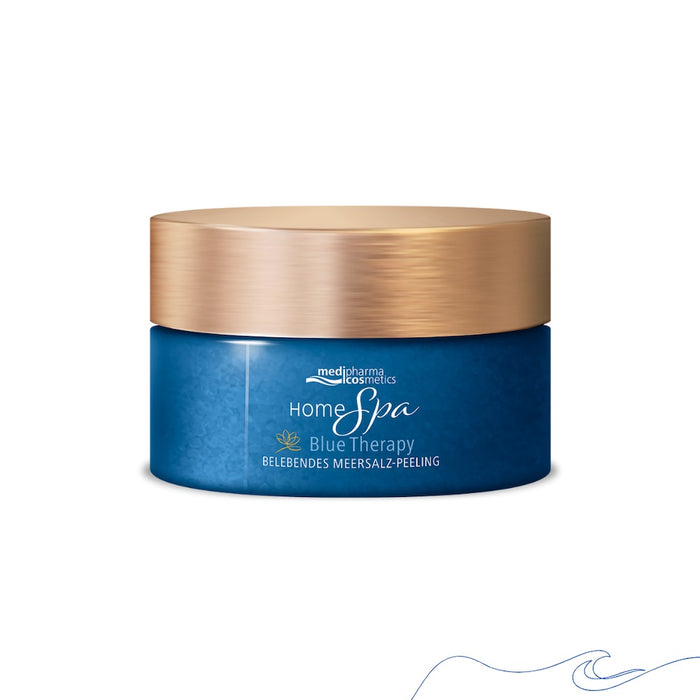 Medipharma Cosmetics Home Spa Blue Therapy belebendes Meersalz-Peeling, 250 g Peeling