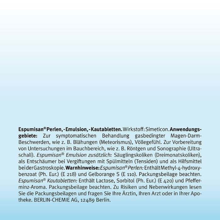 Espumisan Emulsion bei Blähungen, 30 ml Lösung