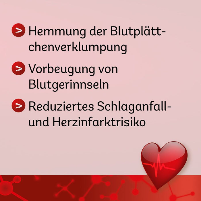 ASS Dexcel Protect 75 mg Tabletten bei Herz-Kreislauf-Erkrankungen, 20 St. Tabletten