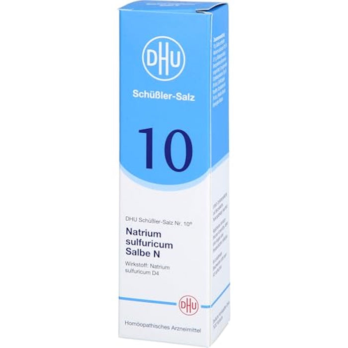 DHU Schüßler-Salz Nr. 10 Natrium sulfuricum N D4, 50 g Salbe
