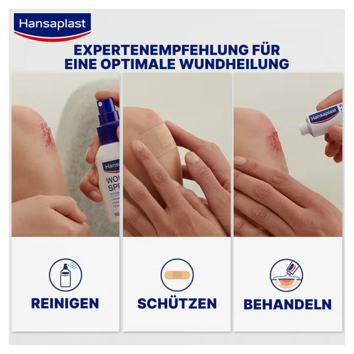 Hansaplast Classic 5 m x 4 cm atmungsaktives Pflaster, 1 St. Pflaster