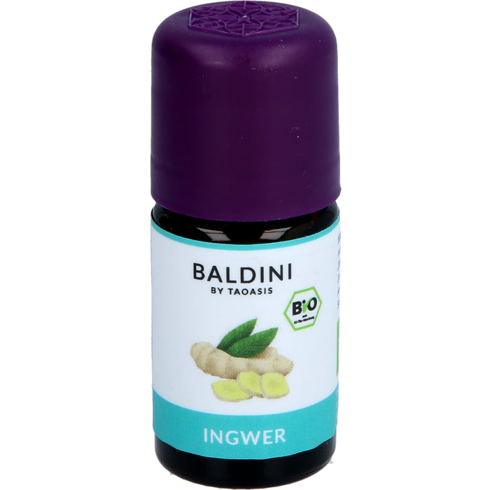 BALDINI by TAOASIS Ingwer bio 100 % Naturreines Aromaöl, 5 ml ätherisches Öl
