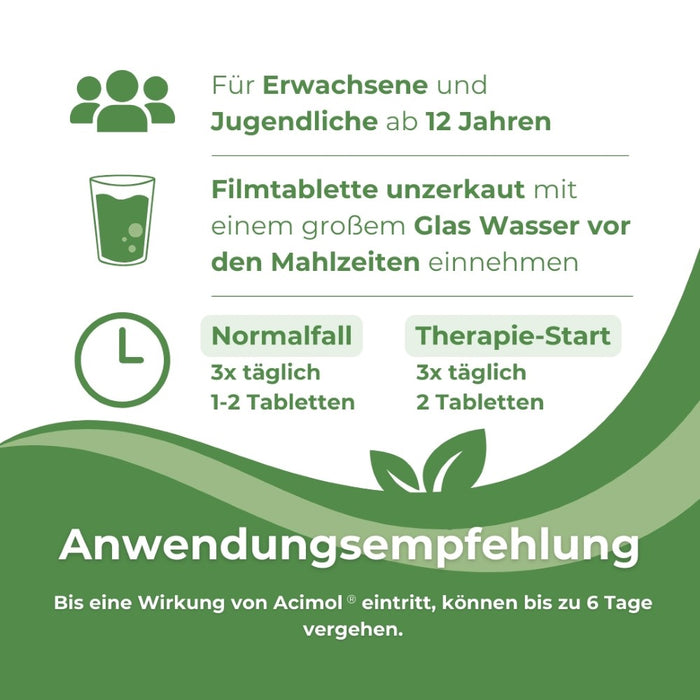 Acimol 500 mg  mit pH-Teststreifen, 96 St. Tabletten
