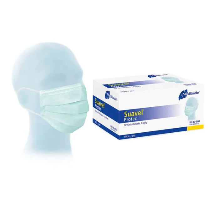 Suavel Protec OP-Gesichtsmaske, 3-lagig, 50 St. Masken