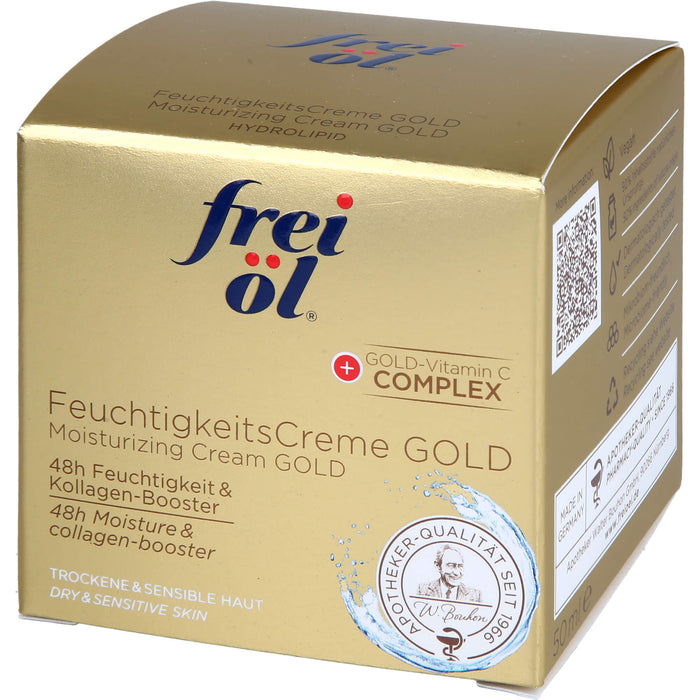 frei öl Hydrolipid FeuchtigkeitsCreme Gold, 50 ml CRE