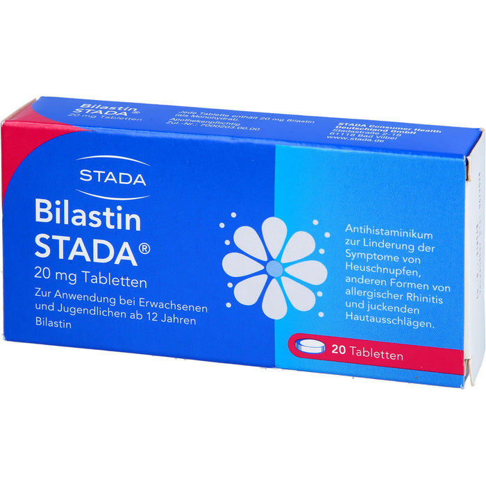 STADA Bilastin 20 mg Tabletten, 20 St. Tabletten